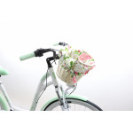 Dámsky retro bicykel Hliníkový 28" Lavida 3-prevodový [A] Bielo-mätový